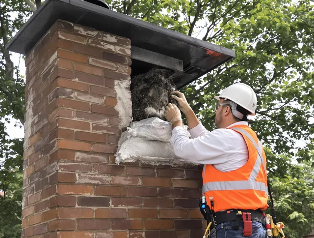 Humane removal of debris and animals by Jupiter Chimney Sweep in Jupiter, FL