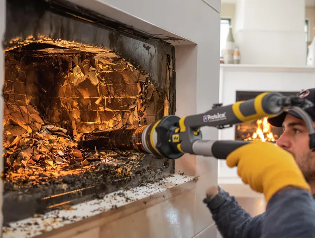 Professional chimney cleaning by Jupiter Chimney Sweep in Jupiter, FL