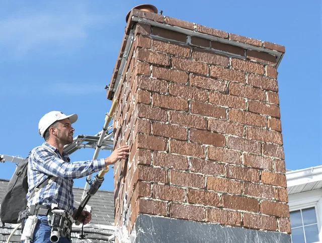 Brickwork for a chimney rebuild by Jupiter Chimney Sweep in Jupiter, FL