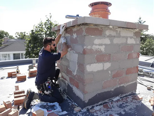 Advanced chimney repair process by Jupiter Chimney Sweep in Jupiter, FL