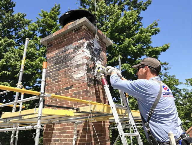 Structural chimney repair by Jupiter Chimney Sweep in Jupiter, FL