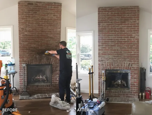 Finished chimney sweeping service by Jupiter Chimney Sweep in Jupiter, FL